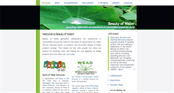 Desktop Screenshot of beautyofwater.org